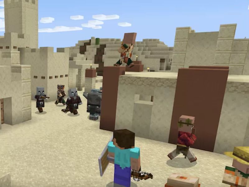 Đồng sẽ oxy hóa và thay đổi theo thời gian Minecraft 1.20.51 Tiếng Việt