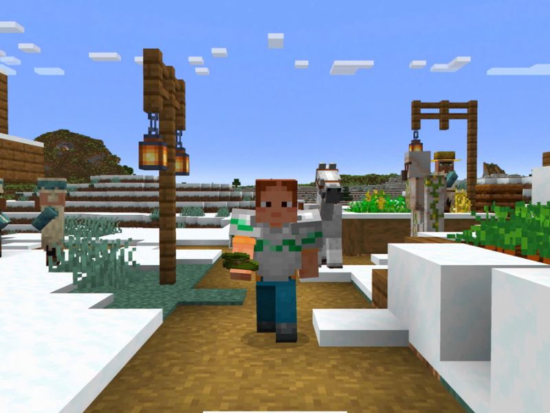 Khối đầu lâu có thêm điều chỉnh thú vị trong Minecraft 1.21.44 APK