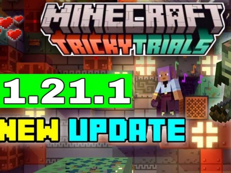 Sinh vật mới Breeze trong Minecraft 1.21.1 apk tiếng việt