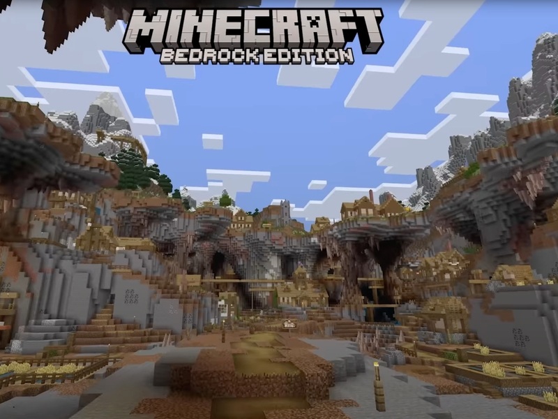 Minecraft: Bedrock Edition được chơi nhiều nền tảng