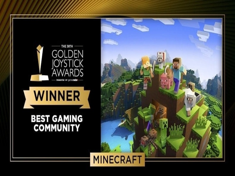 Giải thưởng của Minecraft tại Golden Joystick Awards
