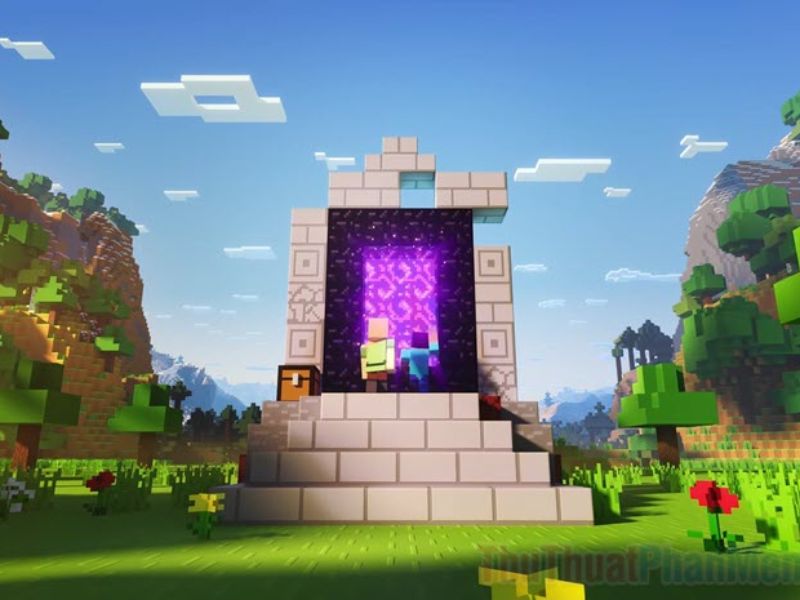 Nâng cấp đòn tấn công với Wind Charges trong Minecraft 1.21.21 APK
