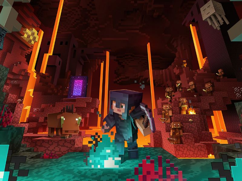 Ảnh Minecraft Fanart sắc nét, hấp đẫn