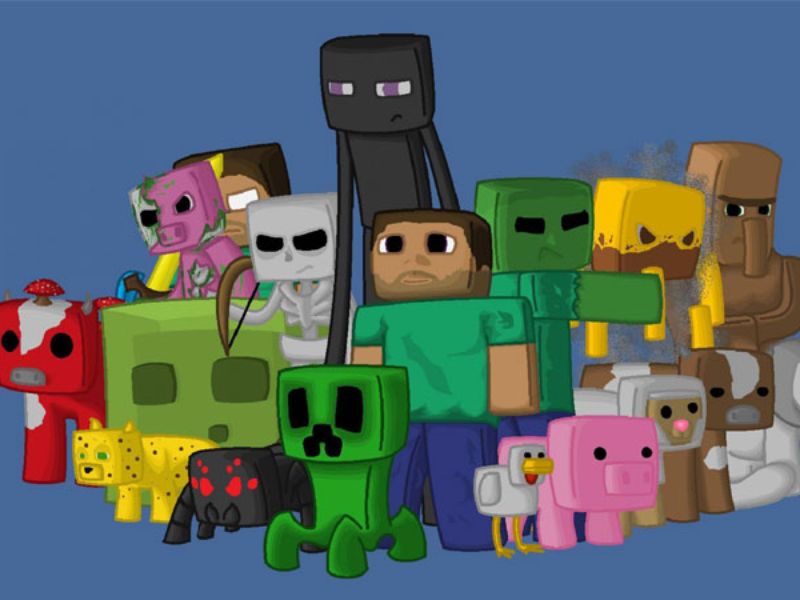 Hình ảnh Minecraft cute