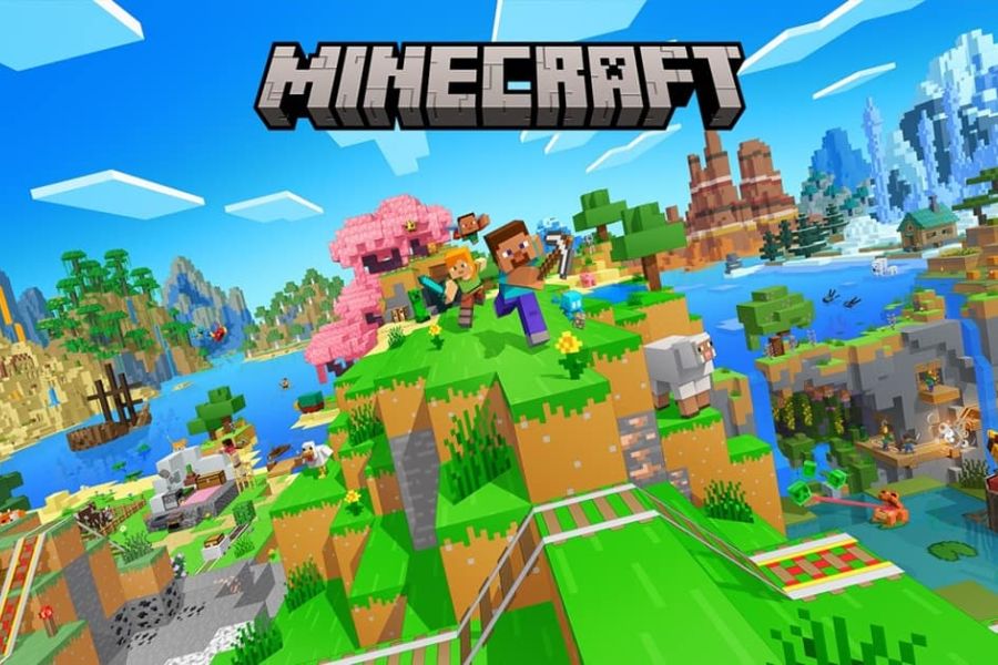 logo cách chơi minecraft