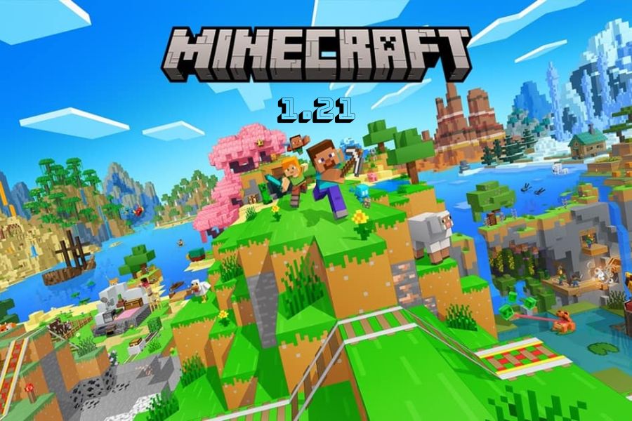 logo minecraft 1.21