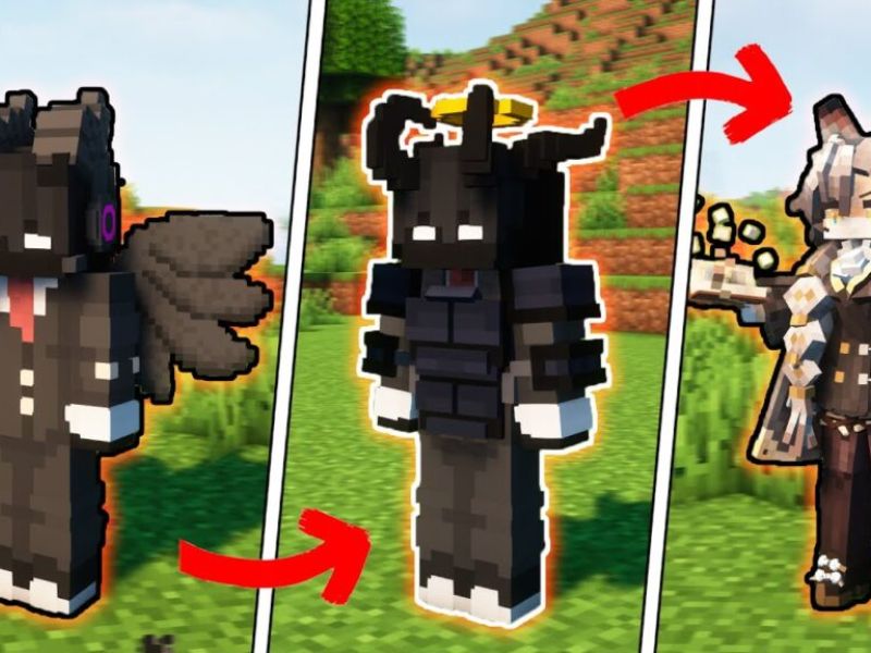 Mở Khóa Skin Trong Minecraft Modpure