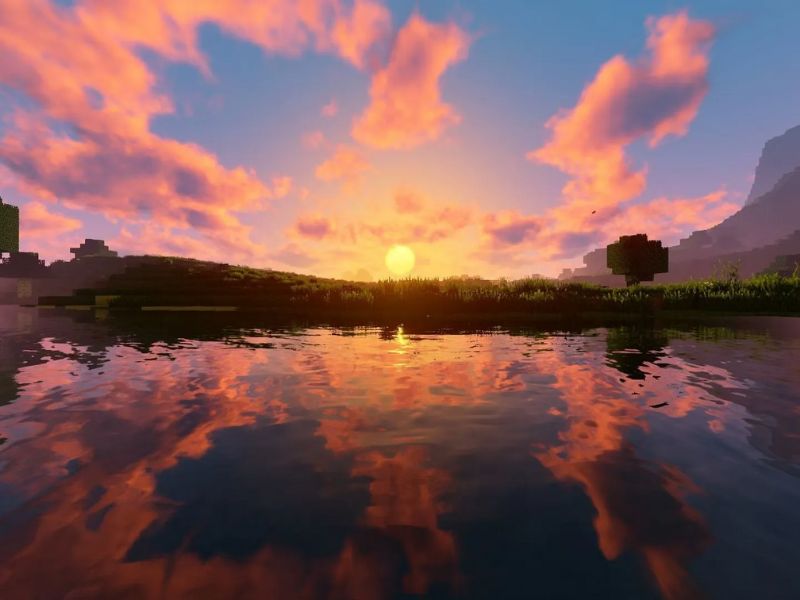 Ngắm nhìn vẻ đẹp êm đềm qua ảnh Minecraft sắc nét