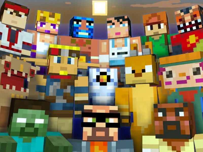 Nhân vật Minecraft đa dạng