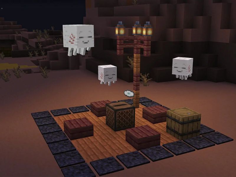 Ghastling Đáng Yêu Trong Minecraft 1.21.81 APK