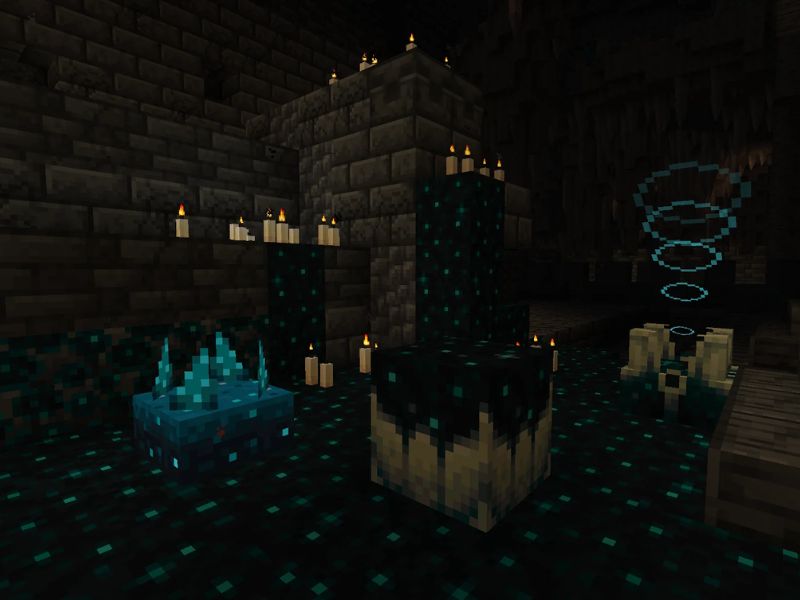 Khu Vực Deep Dark Trong Minecraft 1.19.21 APK