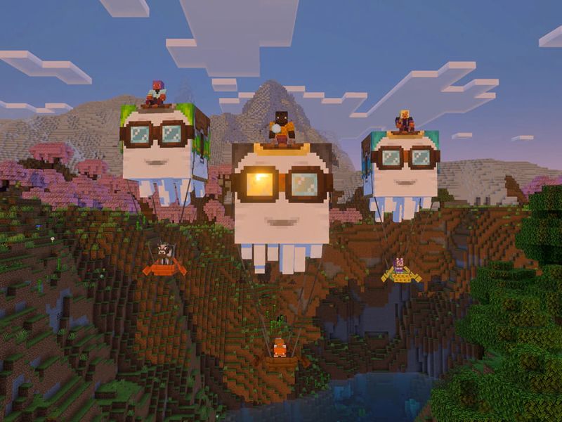 Phương Tiện Bay Độc Đáo Trong Minecraft 1.21.81