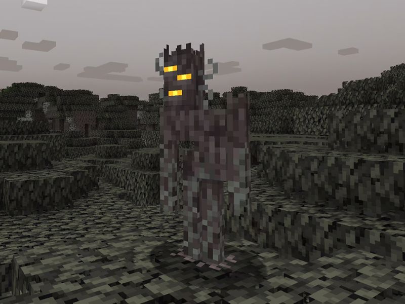 Quái Vật Creaking Trong Minecraft 1.21.71 APK