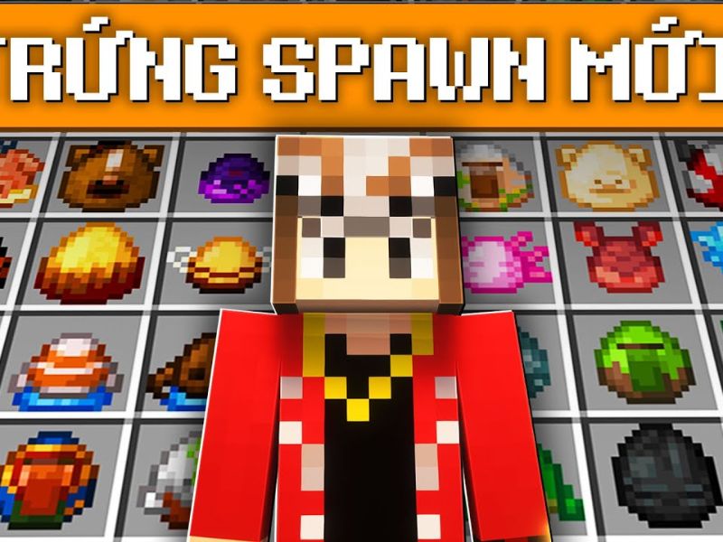 Trứng Spawn Mob Được Cải Tiến Trong Minecraft 1.21.70 APK