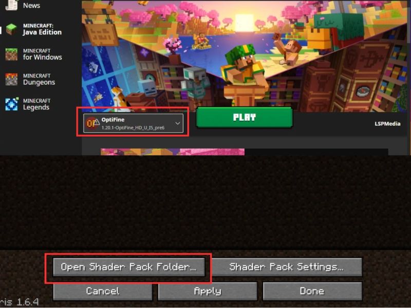 Cài Đặt Shader Minecraft 1.21