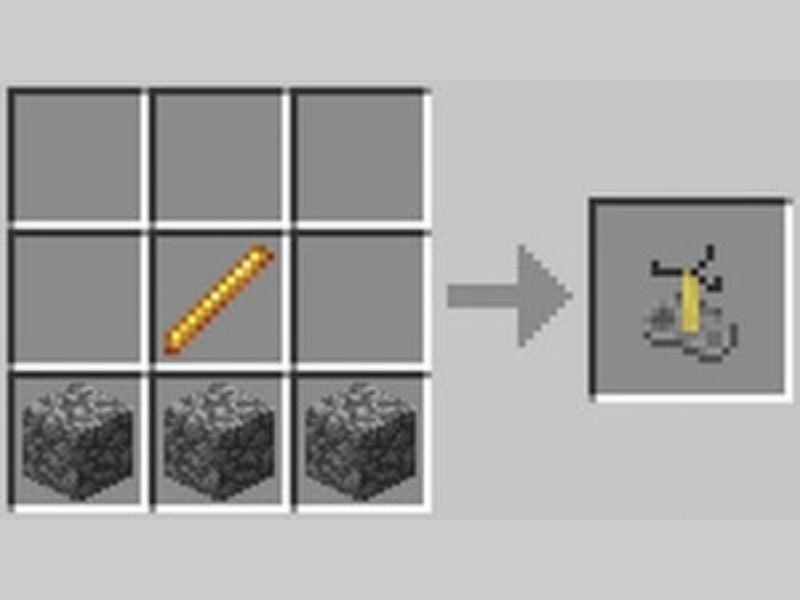 Công Thức Chế Tạo Giàn Pha Thuốc Trong Minecraft