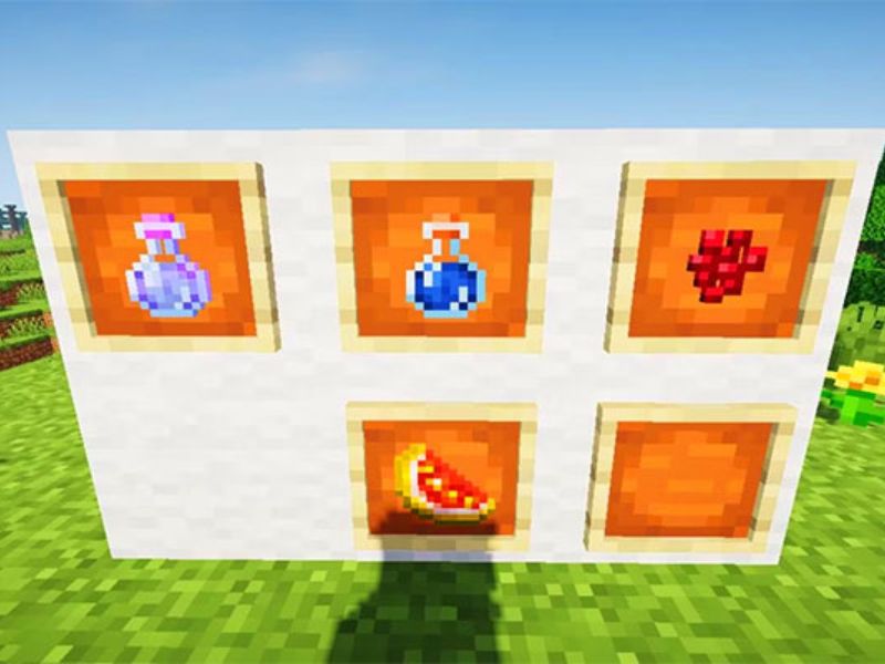 Công Thức Chế Tạo Thuốc Hồi Máu Trong Minecraft
