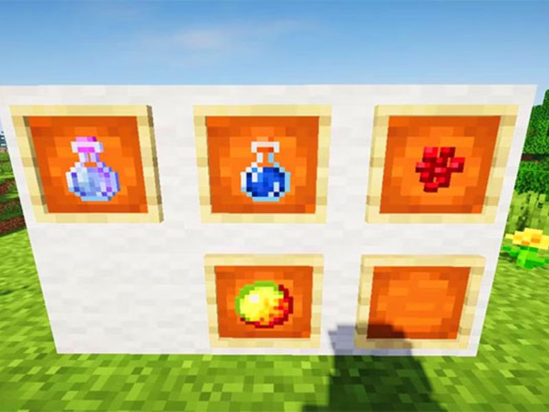 Công Thức Chế Tạo Thuốc Kháng Lửa Trong Minecraft