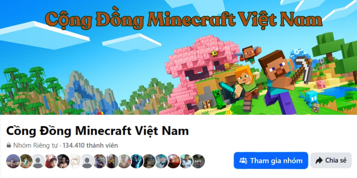 fanpage-cong-dong-minecraft-viet-nam