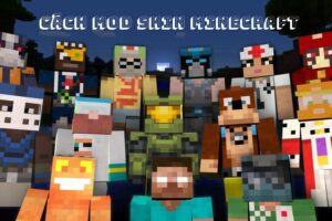 Logo Cách Mod Skin Minecraft