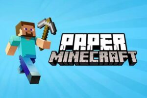 logo Paper Minecraft 1.21