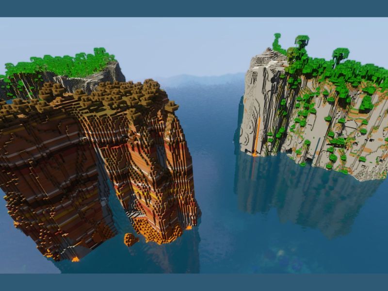 River Ring Seed nằm trong top Seed Minecraft đẹp nhất