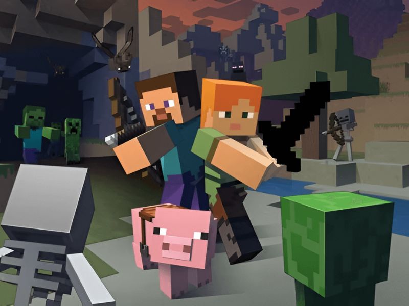 Sử Dụng Hiệu Quả Vũ Khí Và Công Cụ trong Minecraft 1.21.41