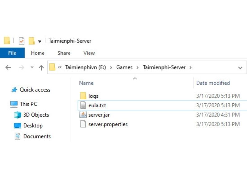 Tải và Cài Đặt Minecraft Server