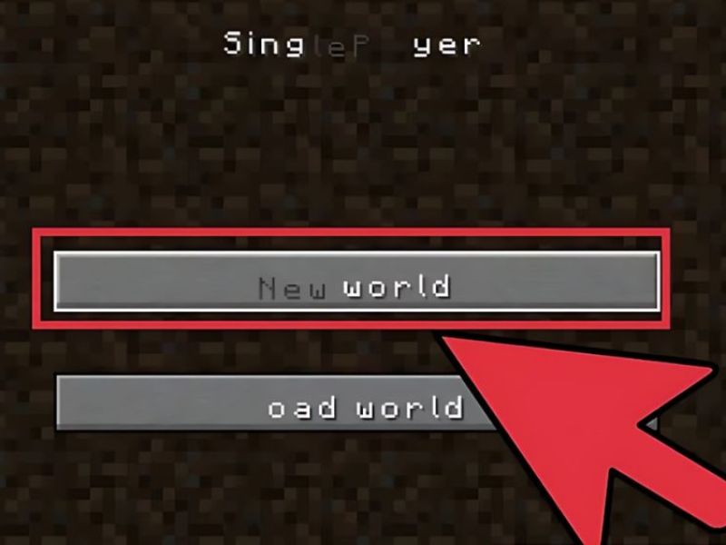 Tạo Thế Giới Mới Trong Minecraft 