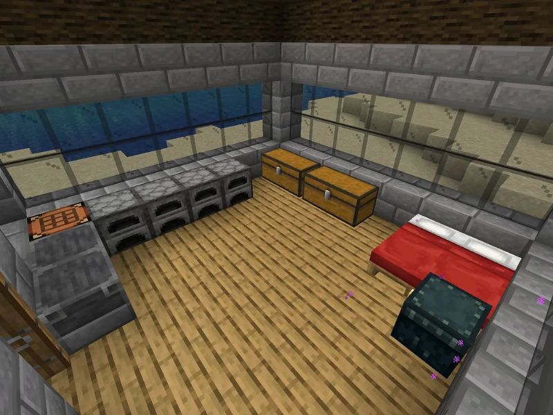 Xây dựng nơi trú ẩn an toàn trong Minecraft Trial APK