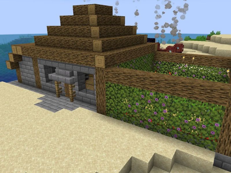 Xây Dựng Nơi Trú Ẩn An Toàn Trong Paper Minecraft 1.21