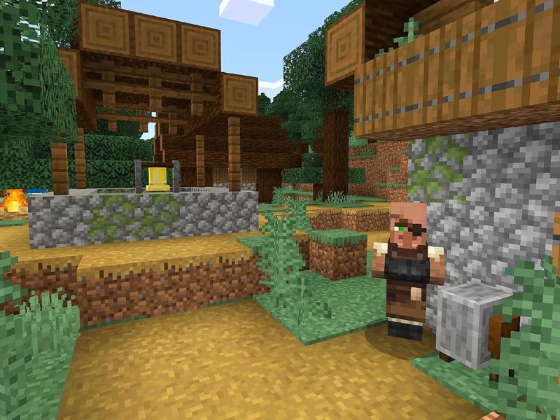 Minecraft Classic giữ nguyên đồ họa đơn giản