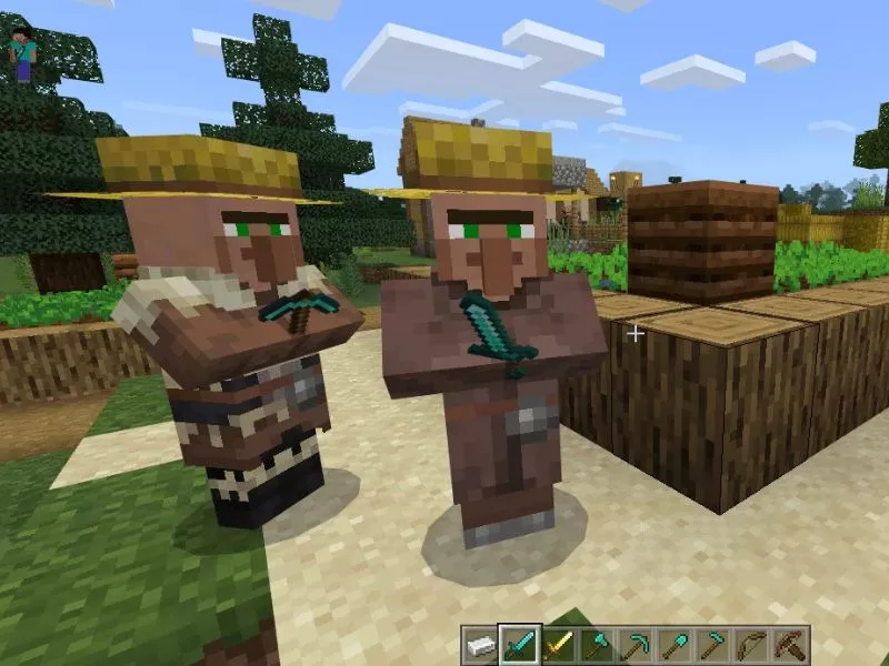 Cải tiến hành vi và trí tuệ sinh vật trong Minecraft PE 1.20.10 Tiếng Việt