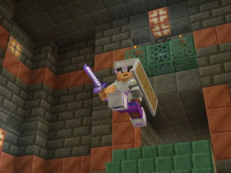Chế tạo vũ khí Mace trong Minecraft 1.21.20 APK 