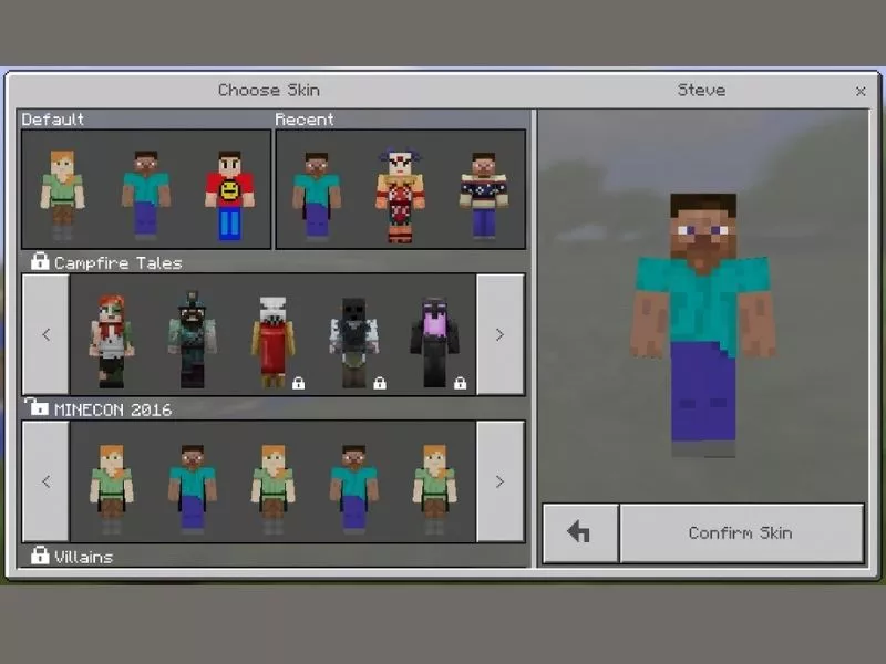 Các Lưu Ý Khi Dùng Skin Pack Minecraft