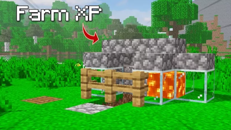 Farm EXP Minecraft PE hoạt động như thế nào
