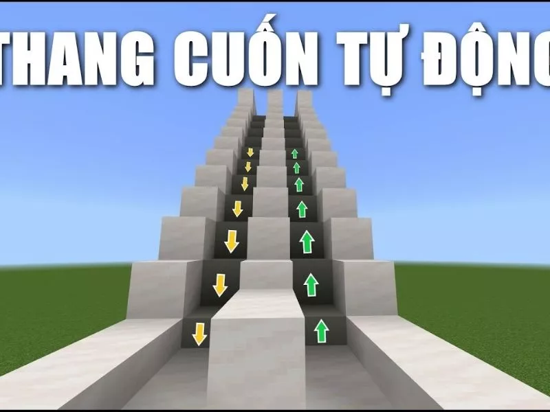 Hoàn Thiện và Kiểm Tra Cầu Thang Tự Động Slime Block