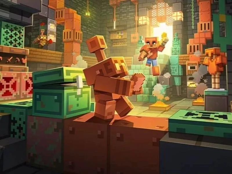 Minecraft 1.21.114 APK có tượng trang trí độc đáo