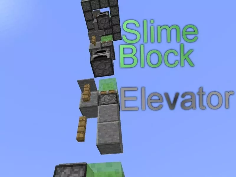 Một Số Lý Do Nên Sử Dụng Slime Block Cho Cầu Thang Tự Động