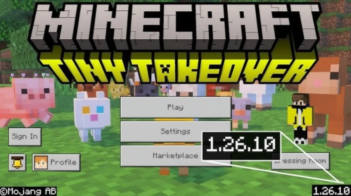 Giới Thiệu Minecraft 1.26.10 Tiny Takeover